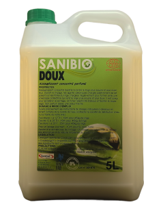 Assouplissant concentré parfumé écodétergent Ecocert en bidon de 5 litres