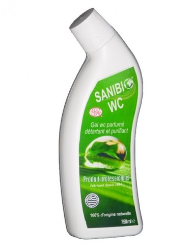Gel wc détartrant purifiant à
100% d'origine naturelle