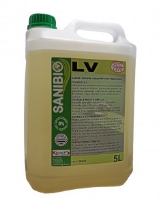 Liquide vaisselle concentré ultra dégraissant écologique 100% d'origine naturelle