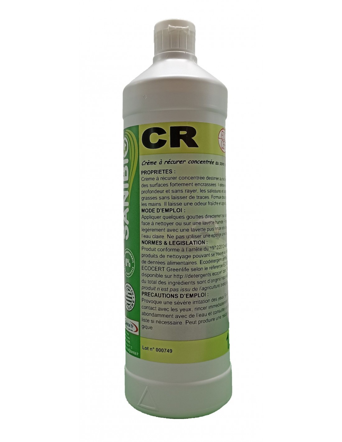 CIF Crème à récurer 750ml, nettoyant Multi-surfaces